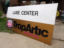 Phillips 66 TropArctic Lube Center Sign
