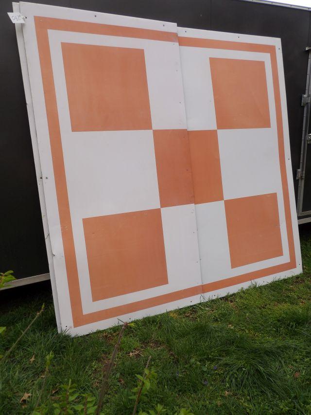 Purina Checkerboard Sign