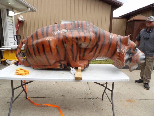 Esso Gas Station Fiberglass Tiger