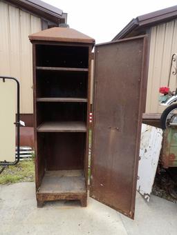 Mobil Gargoyle Gas Station Cabinet