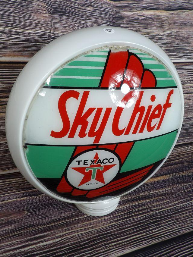 Texaco Sky Chief Gas Pump Globe