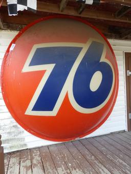 76 Plastic Bubble Sign