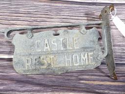 Castle Rest Home Sign