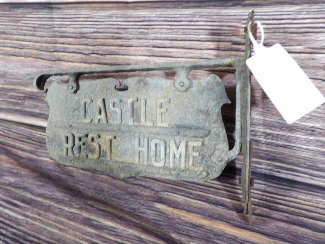 Castle Rest Home Sign