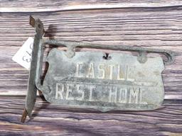 Castle Rest Home Sign