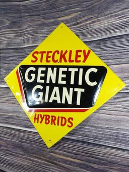 NOS Steckley Hybrids Sign