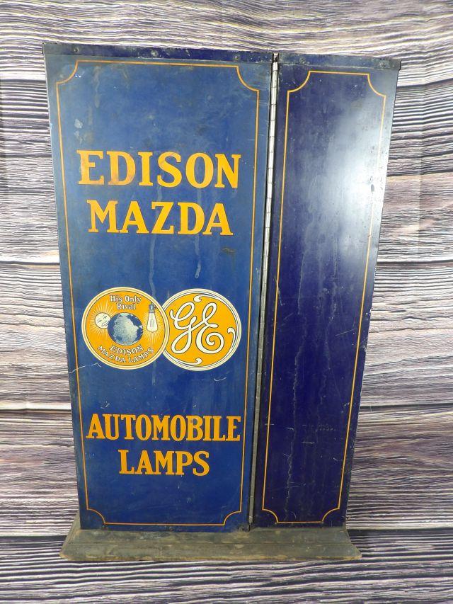 Edison Mazda Automobile Lamp Cabinet
