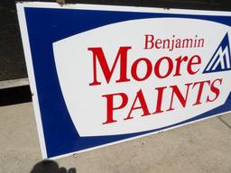 Benjamin Moore Paints Porc. Sign