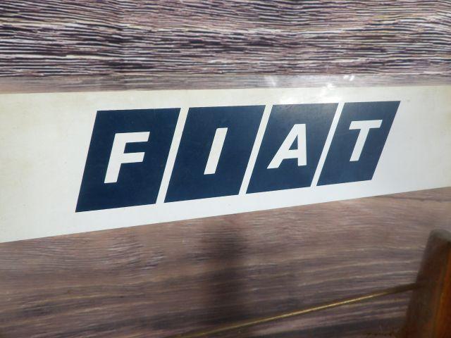 Fiat Automobile Dealership Display Rack