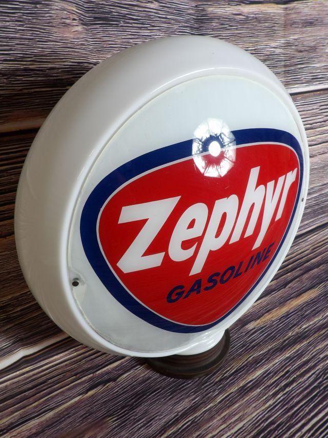 Zephyr Gasoline Gas Pump Globe