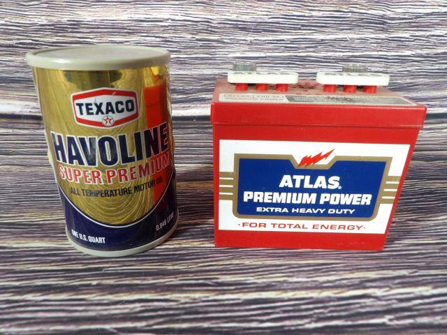 Atlas Battery & Texaco Radios