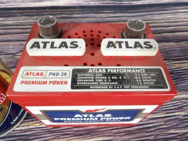 Atlas Battery & Texaco Radios