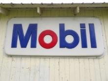 Mobil Gas Station Sign