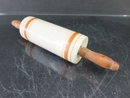 New Windsor, IL Stoneware Adv. Rolling Pin