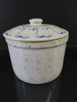 Large Butter Crock with Lid