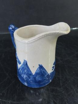 5.25" Stoneware Sleepy Eye Pitcher