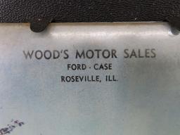 Roseville, IL Ford & Case Tractor Adv.