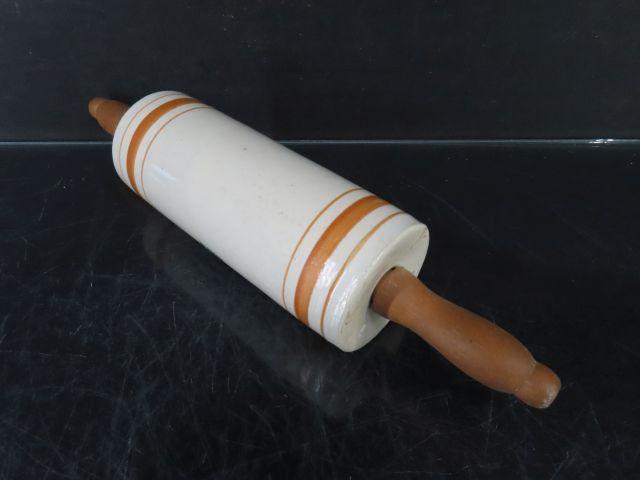 Tallula, IL Stoneware Adv. Rolling Pin