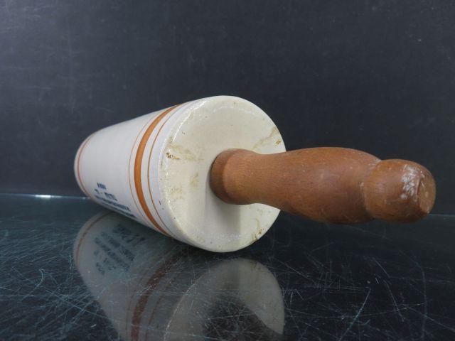 Tallula, IL Stoneware Adv. Rolling Pin