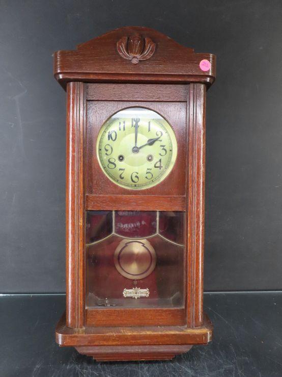 Adler Gong Walnut Wall Clock