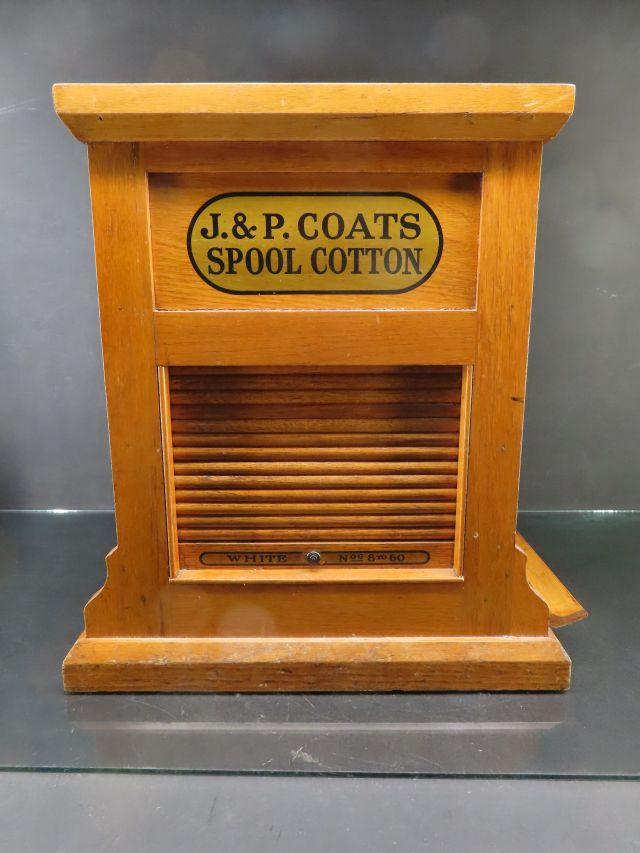 J.&P. Coats General Store Spool Cabinet