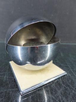 M.C.M. Chrome Globe Ashtray