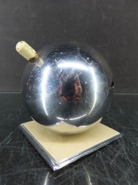 M.C.M. Chrome Globe Ashtray