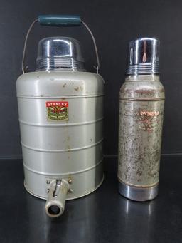 Lot of (2) Stanley Cooler and Thermos