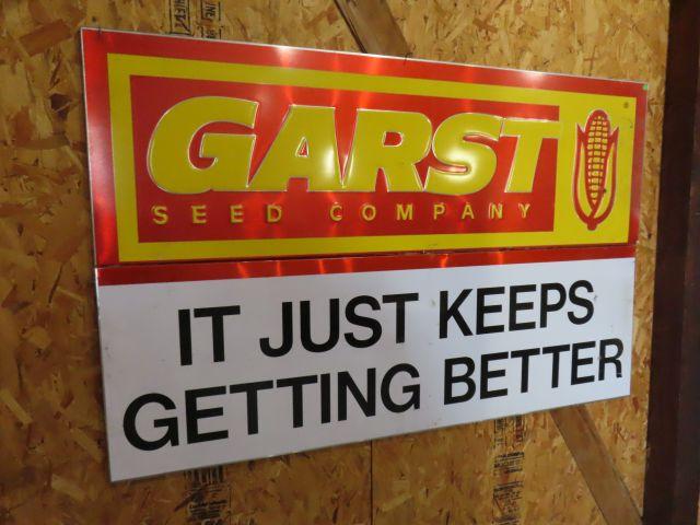 Garst Seed Co. 2 Piece Sign