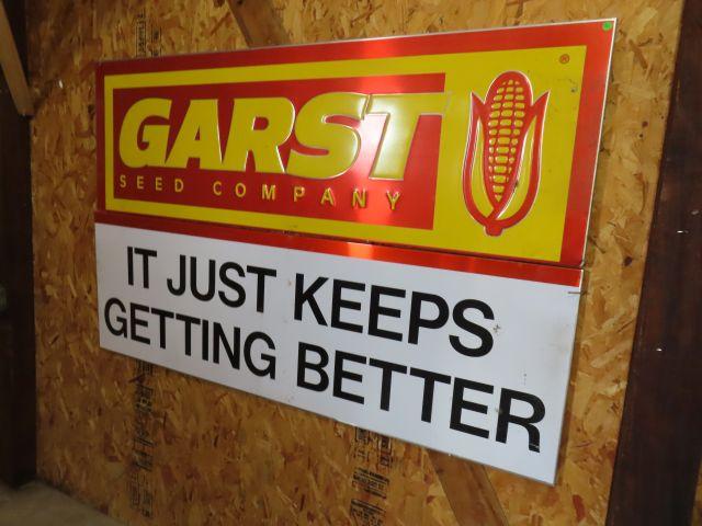 Garst Seed Co. 2 Piece Sign