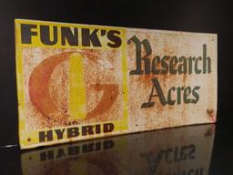 Funk's Research Farm Sign