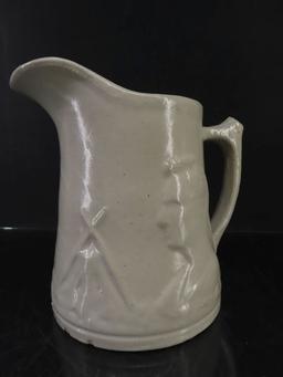 Stoneware Abraham Lincoln Pitcher