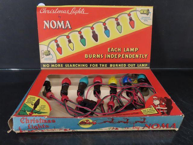 Lot of (2) Noma Vintage Christmas Lights