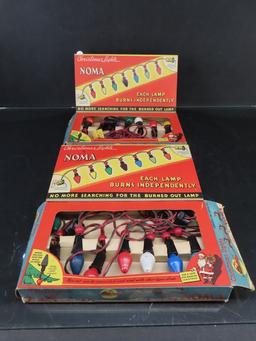 Lot of (2) Noma Vintage Christmas Lights