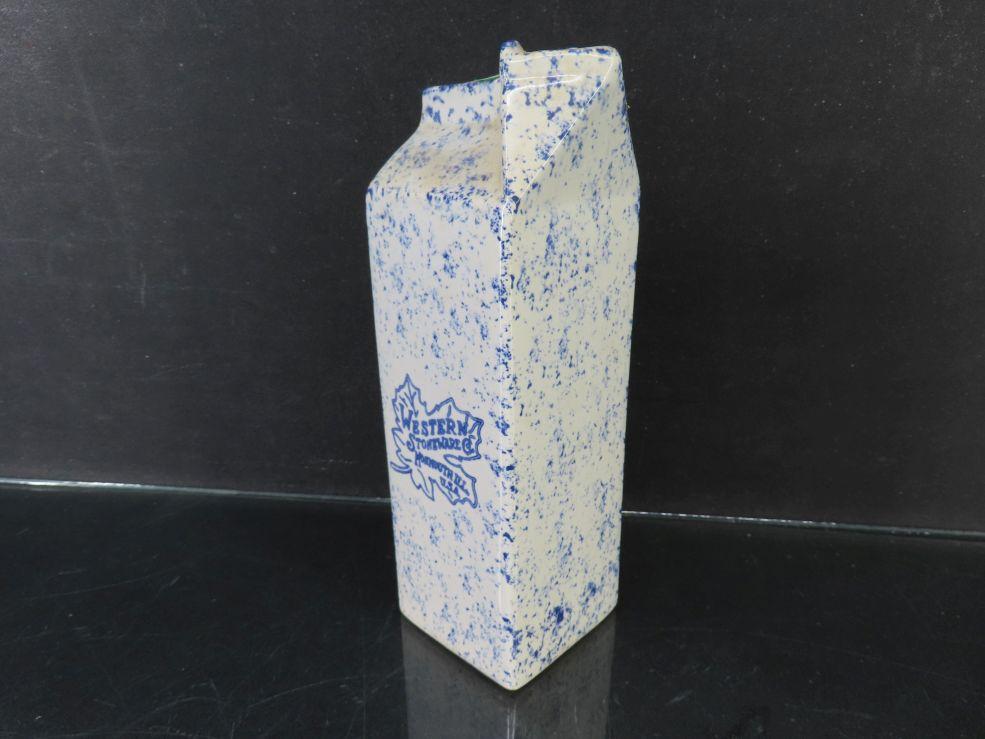 Western Stoneware Pottery Milk Carton