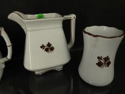 Lot of Ironstone Tea Leaf China