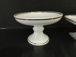 Shaw & Ironstone Compotes/Candy Dishes