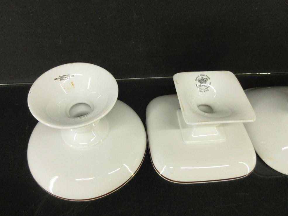 Shaw & Ironstone Compotes/Candy Dishes