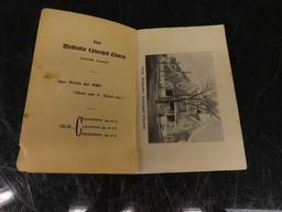 Macomb Laundry Calendar and Methodist Church Book