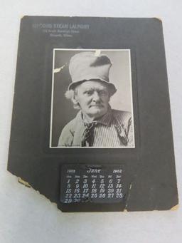 Macomb Laundry Calendar and Methodist Church Book