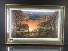 Signed Terry Redlin Framed Print