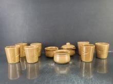 Western Stoneware Dekalb Coffee Set