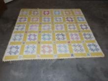 Hand Sewn Butterfly Quilt