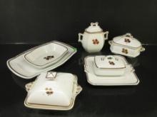 Lot - Ironstone Tea Leaf China - See Photos