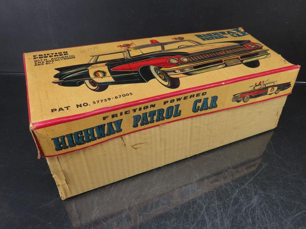 Ichiko 1960 Buick Friction Highway Patrol Toy Car