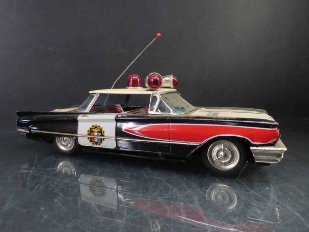 Ichiko 1960 Buick Friction Highway Patrol Toy Car