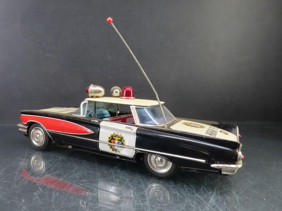 Ichiko 1960 Buick Friction Highway Patrol Toy Car
