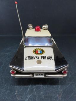 Ichiko 1960 Buick Friction Highway Patrol Toy Car