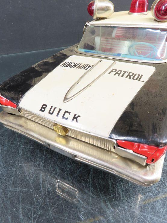 Ichiko 1960 Buick Friction Highway Patrol Toy Car