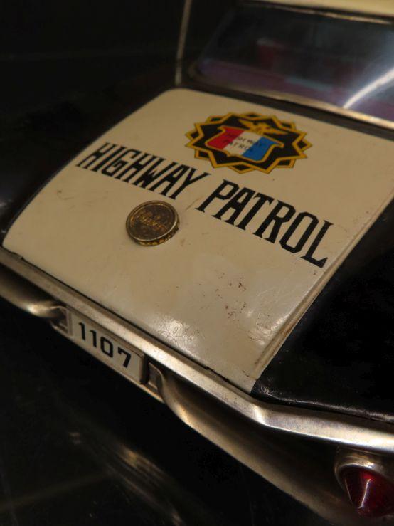 Ichiko 1960 Buick Friction Highway Patrol Toy Car